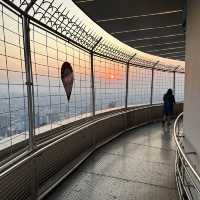 Sunset at Baiyok Sky Hotel with Dinner Buffet