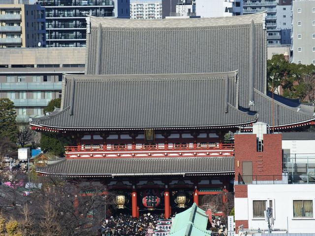 東京・浅草。ぶらり東京散策『浅草寺』