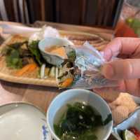 河內樂天百貨內的越南菜