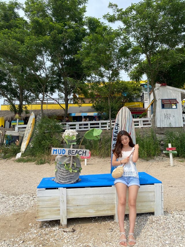 바다 뻘 뷰가 이렇게 이쁘다구요?!🌊 뻘다방☕️