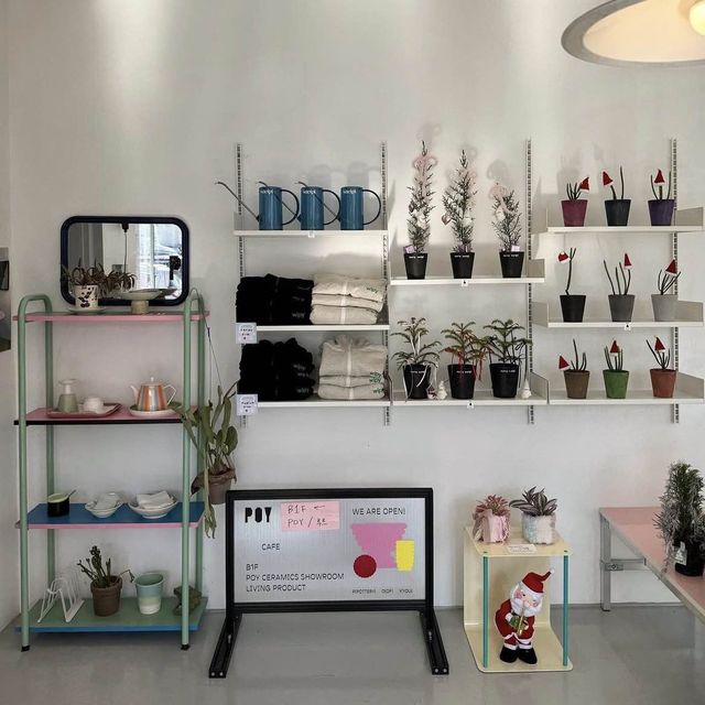 釜山色彩繽紛咖啡店，超好拍的！