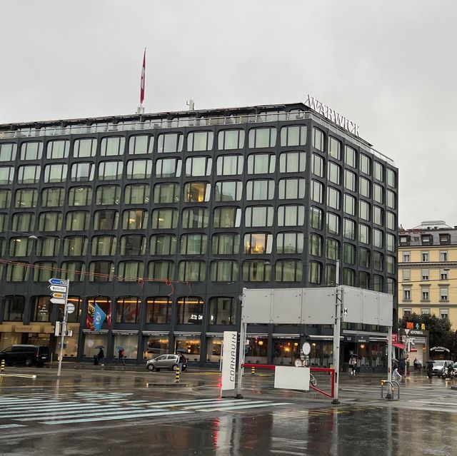 Geneva hotel opposite the Train Station