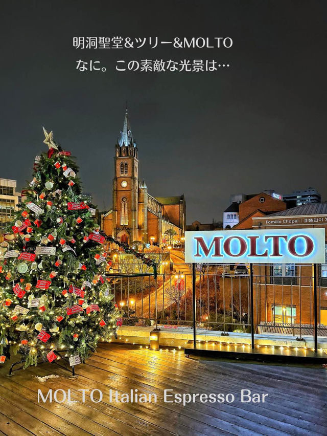 【韓国旅行】明洞の超人気カフェ✨冬だけのこの景色・この美しさ唯一無二✨