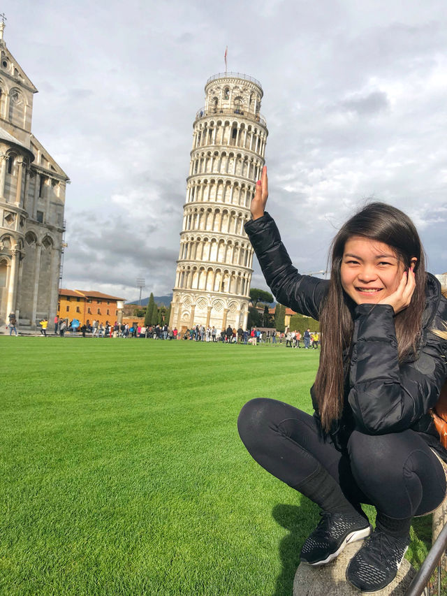 Pizza, Gelato and Leaning Tower of Pisa!