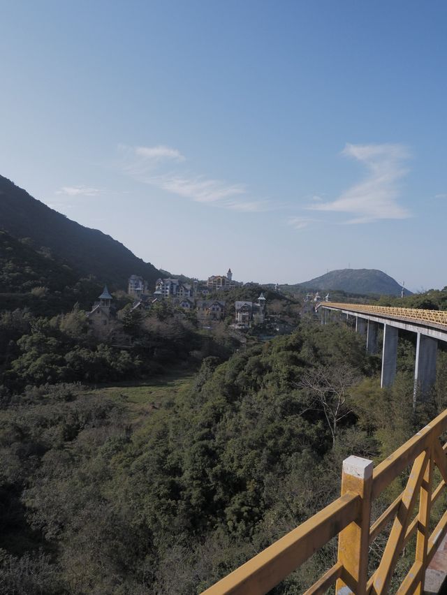 東部華僑城森林小火車，高空欣賞小瑞士