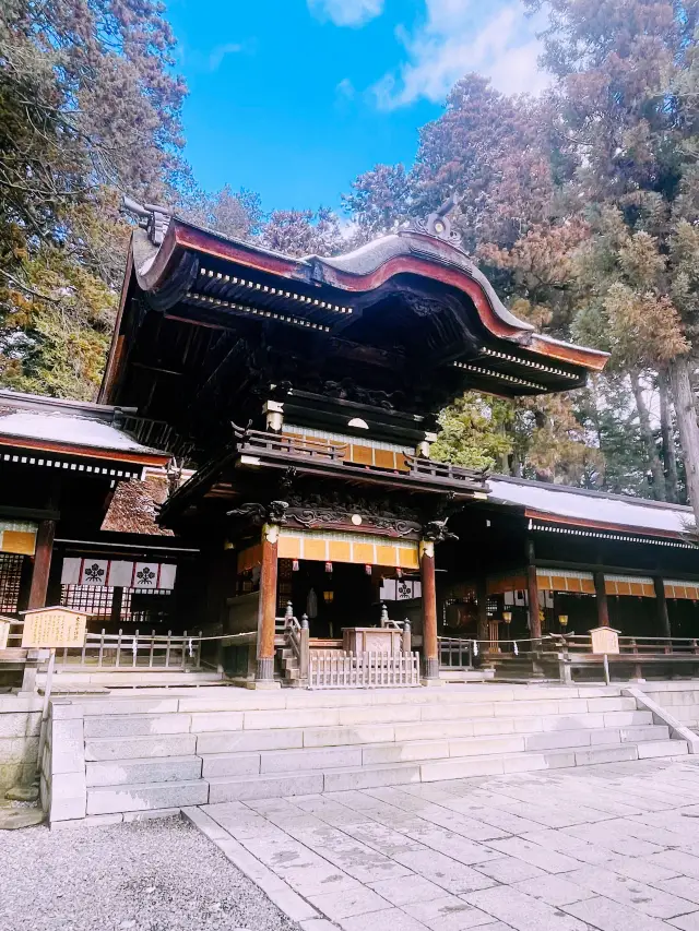 【長野県/下諏訪　全国にある諏訪神社の総本社『諏訪大社』の2つ目⛩️秋宮】