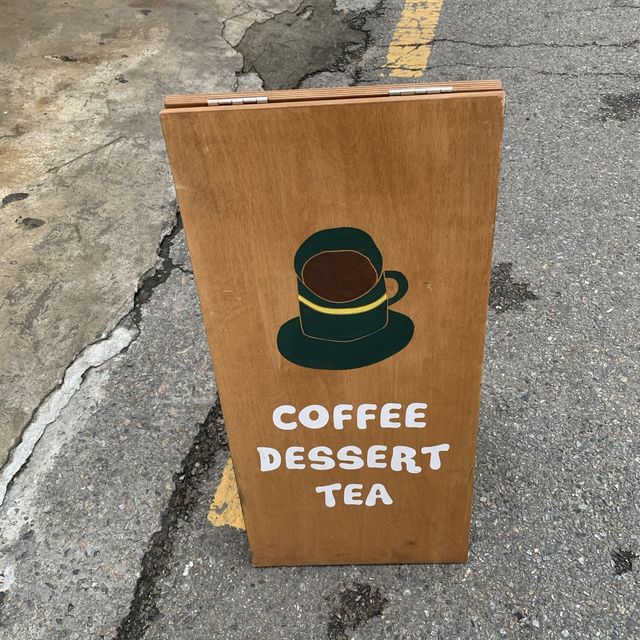 ホンデに秘密基地のような空いてる穴場カフェ！☕️