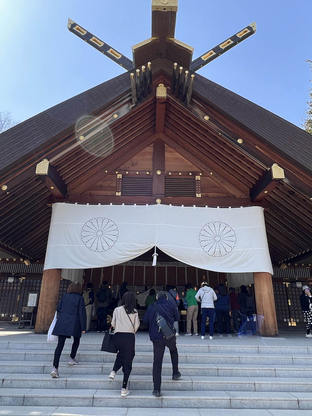 走訪了解北海道文化🙉北海道神宮