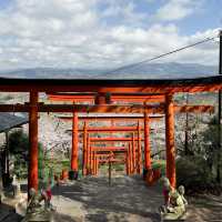 日本九州｜俯瞰浮羽景色的稻荷神社⛩️