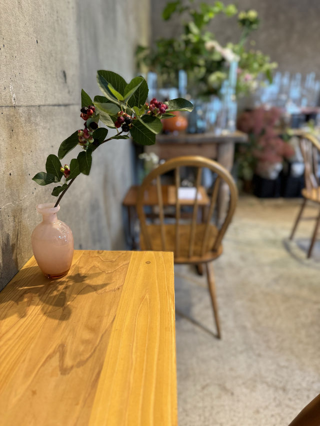 【福岡カフェ】お花屋さんで夏だけオープンするカフェ☕️