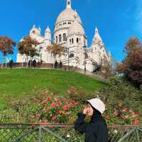 Sacré Coeur, the second most visited place in Paris🫧✨
