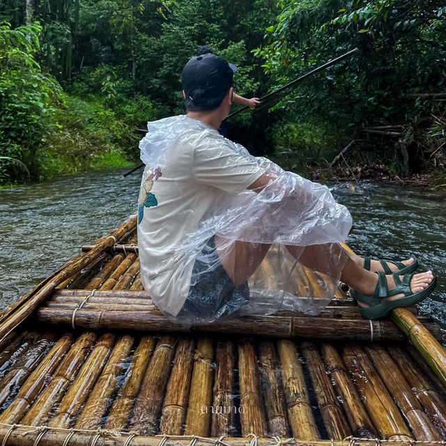 เที่ยวหน้าฝน ที่พังงา 🌧️ ล่องแพไม้ไผ่วังเคียงคู่ 