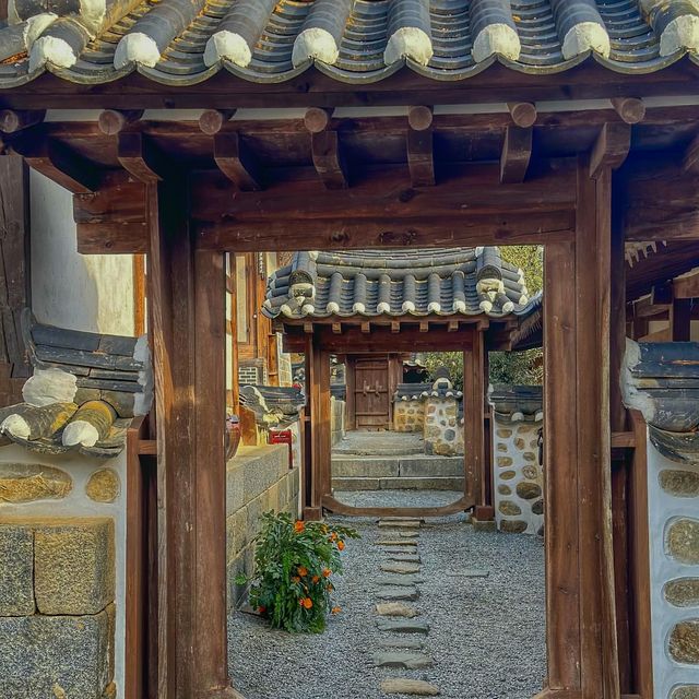 韓国伝統家屋の美しさが伝わる船橋荘