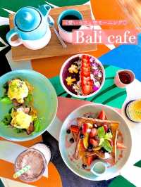 【バリ】可愛いカフェでいただくボリュームたっぷりのモーニング