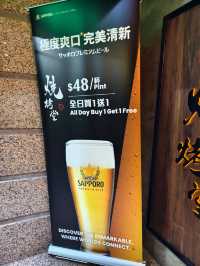 星期一也有接近9成入座率的串燒店