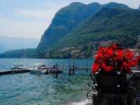 วิวทะเลสาบงดงามที่ Lake Como 