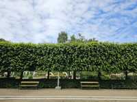 Royal Danish Library Park In Copenhagen, Denmark.