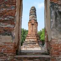 สำรวจโบราณสถานกลางกรุงอยุธยาที่สะพานบ้านดินสอ