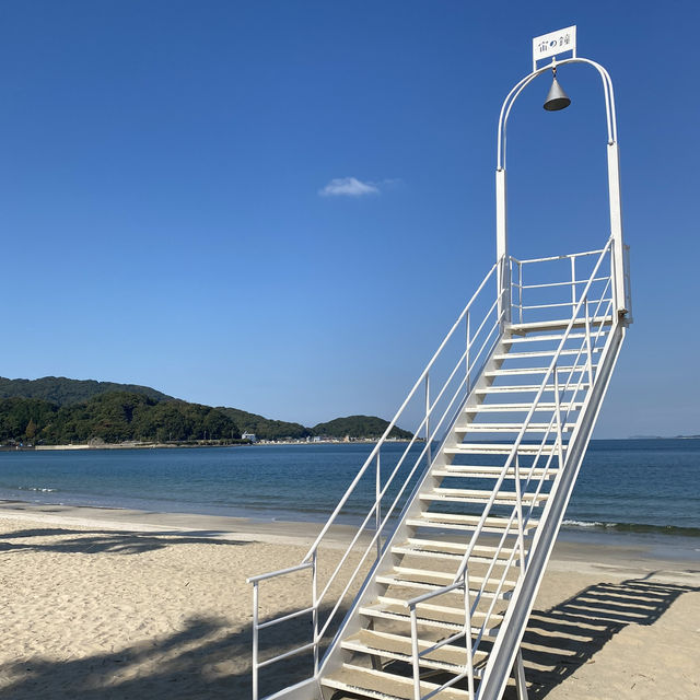 踏上一段靈性之旅，在夫婦岩與白色鳥居共同啟程⛩️🌊💫