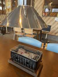 【福岡ランチ】はかた地鶏や宮崎日南鶏をテーブルで炭焼き焼きで食べられるお店🐓