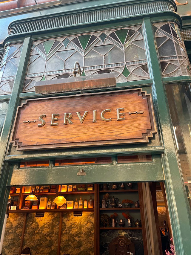 Old fashioned themed cafe.