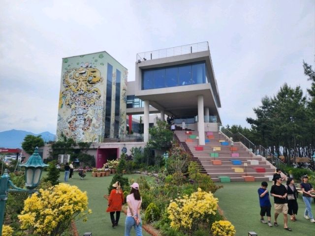 😆🥰속초카페거리 고성 바다뷰 카페 '바다정원'