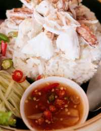 ร้านข้าวลงเข่ง ร้านเด็ดหาดวอนนภา