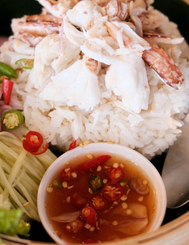 ร้านข้าวลงเข่ง ร้านเด็ดหาดวอนนภา