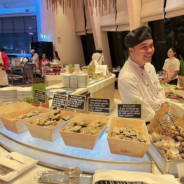 Buffet ที่เชฟมาจากเมืองจีน โรงแรม 5 ดาว สุขุมวิท 
