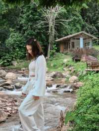 หลงเขา....คาเฟ่กระท่อมริมธาร บ่อเกลือ | น่าน