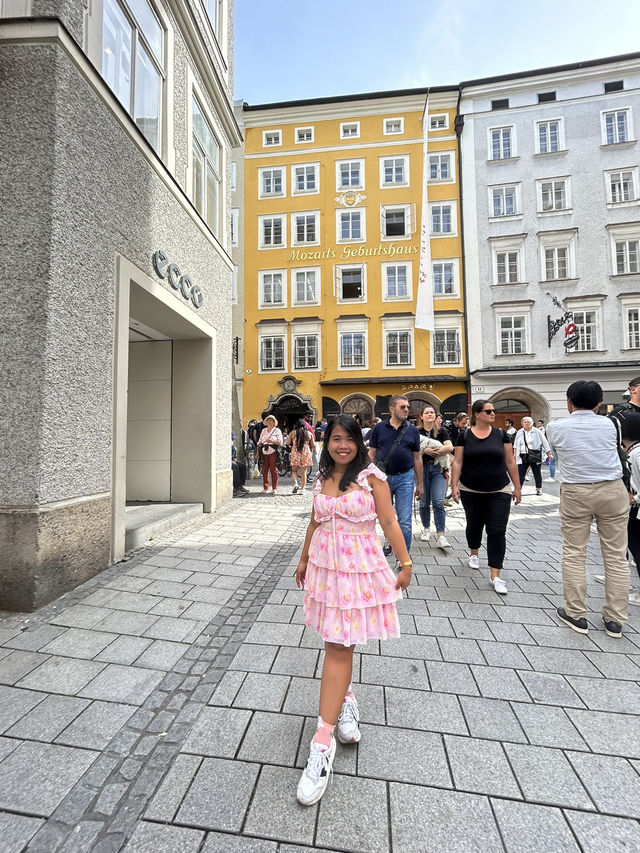 Waltzing through Mozart’s hometown, Salzburg. 🏰