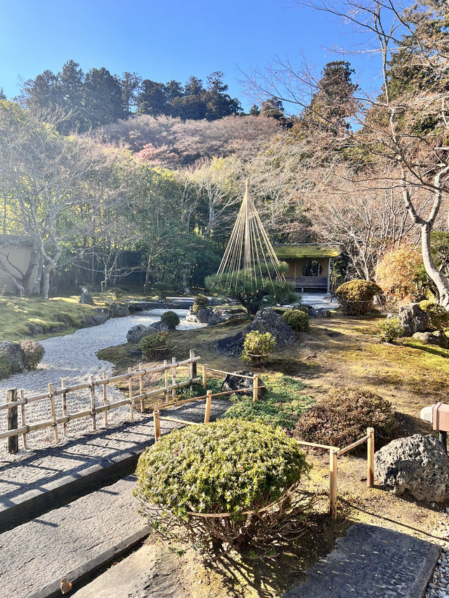 仙台松島円通院⛩️，靜謐的寺庙與美麗庭園