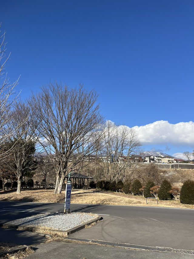 【小諸市🇯🇵】静かにゆったり過ごせるのんびり公園⛲️