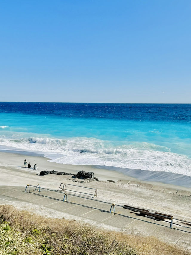 【絶景】これが東京の海なんて信じられない🏝️羽伏浦海岸