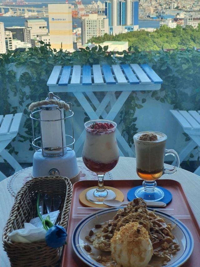 🌊부산 감성 뷰맛집! 중구 파로스에서 즐기는 여유로운 브런치☕🍓