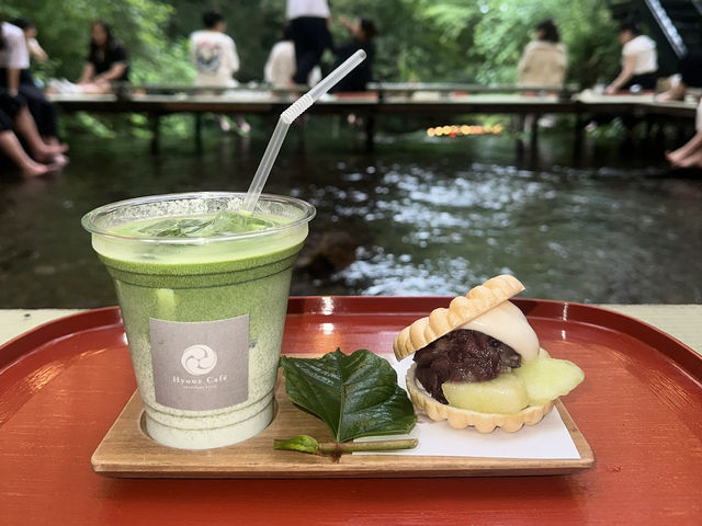 Dining Above the River: Café Serenity in Mount Kibune