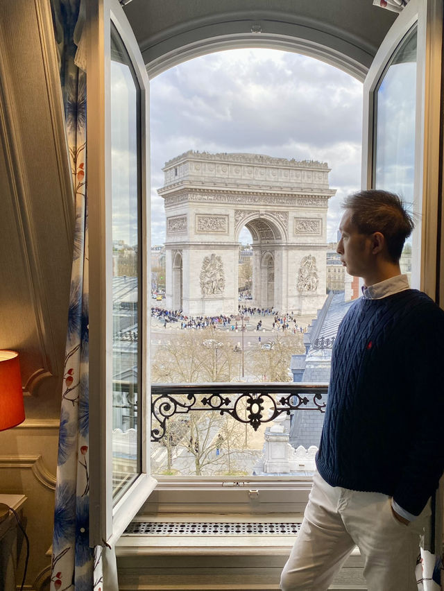 和🇫🇷凱旋門零距離❤️必住打卡📸酒店🏨