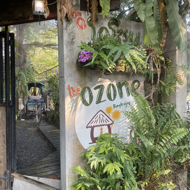 The Ozone Bangkrajao คาเฟ่ย่านบางกระเจ้า