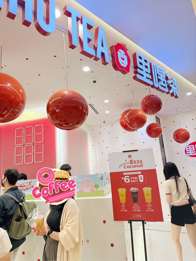 LiHo Tea Vivocity เป็นร้านชานมชื่อดังจากสิงคโปร์
