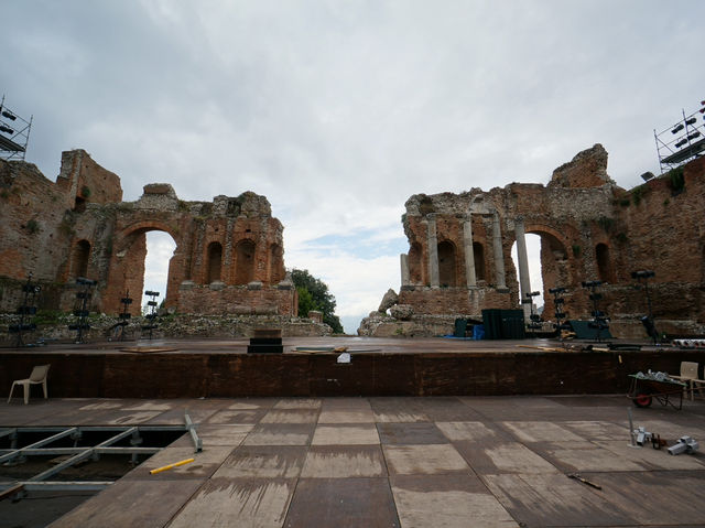 【イタリア・タオルミーナ】ギリシャ劇場(タオルミーナ古代劇場)
