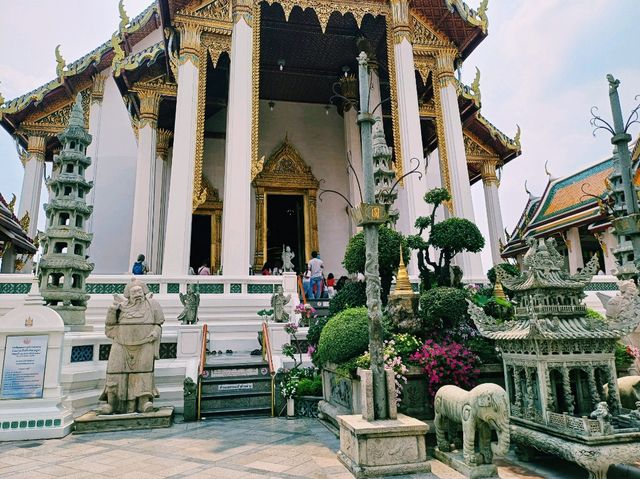 泰國曼谷市中心著名地標性寺廟景點：大鞦韆，適合拍照📸打卡冥想