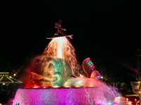 🌙✨ Hong Kong Disneyland at Night