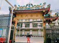 泰國曼谷市中心唐人街著名華人文化古跡寺廟景點：廣東神廟，祈福很靈驗，適合祈福打卡拍照📸