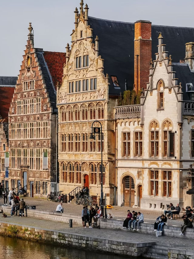 🇧🇪 運河沿いに夢を織る街 – ベルギー・ゲント（Ghent）