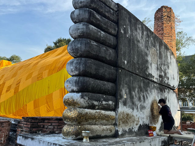 วัดขุนอินทประมูล เสน่ห์แห่งวัดพระนอน เมืองอ่างทอง