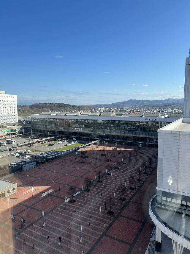 旭川の駅前