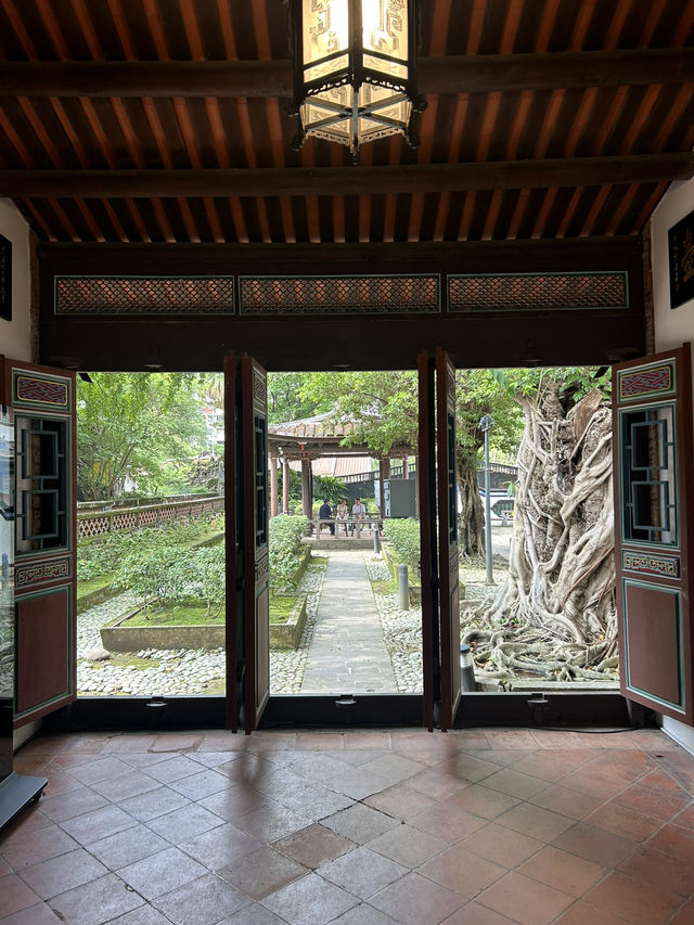 板橋林本源邸是炎炎夏季最喜歡的地方