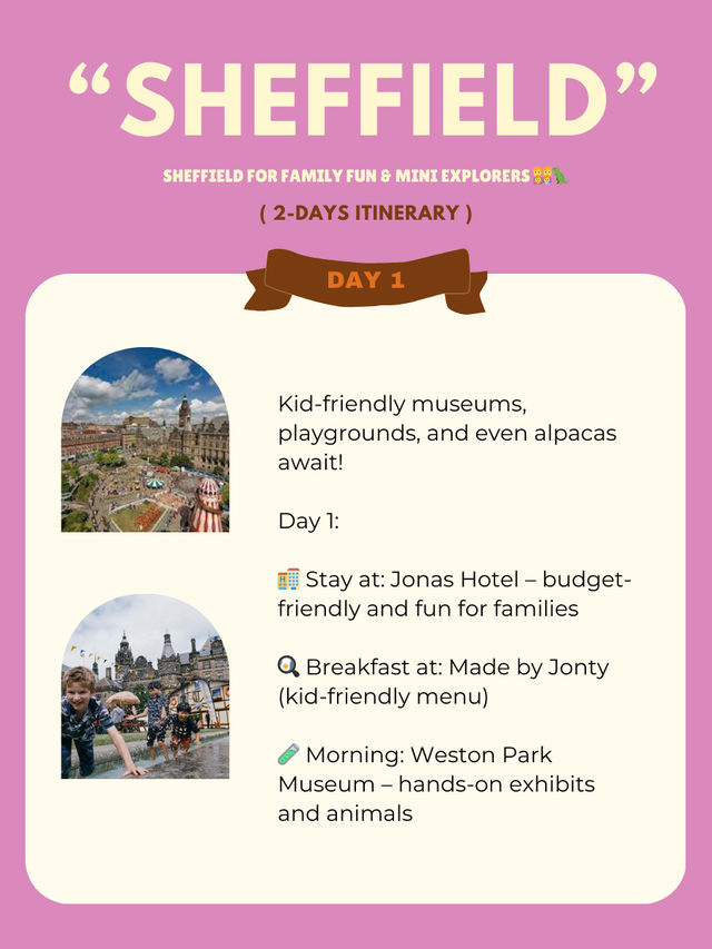 Sheffield for Family Fun & Mini Explorer