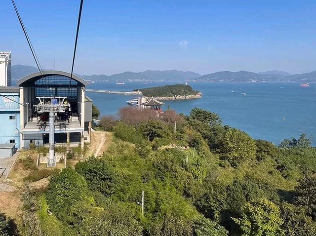 여수 해상케이블카 돌산