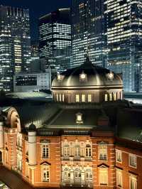 A Night Around Tokyo Station – Rooftop Views & Late-Night Bites